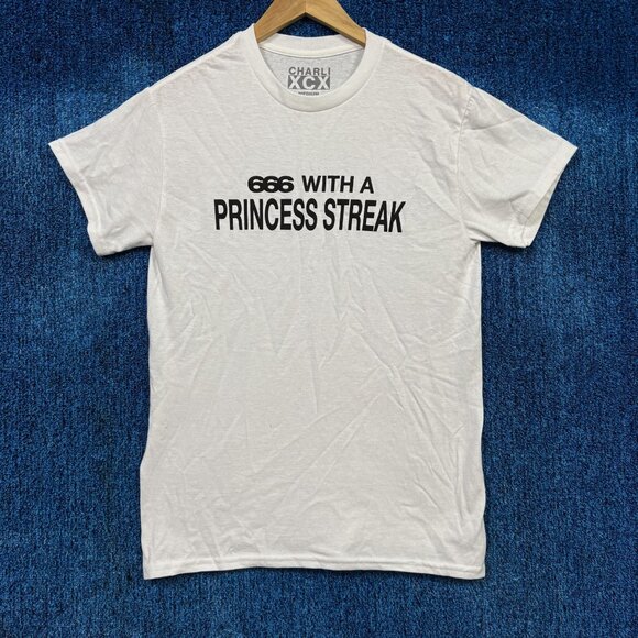 Charli XCX “666 With a Princess Streak” Hyperpop Album T-Shirt Size Medium - Picture 1 of 4